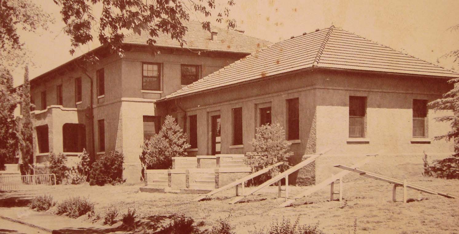 The old admin building at Fort Bayard c 1910
